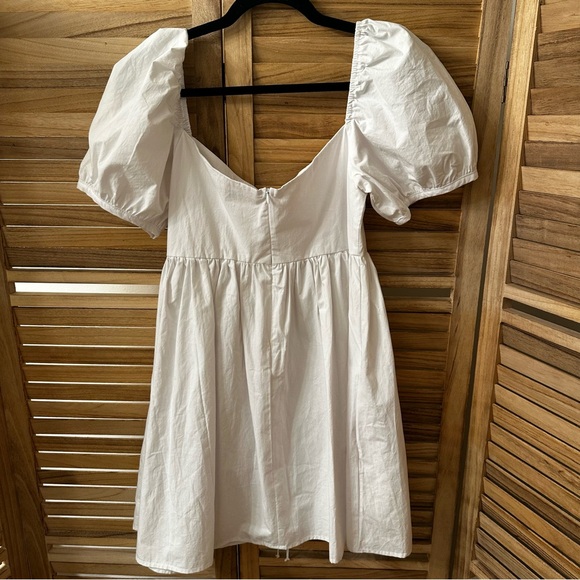 Ciao Lucia Ischia Dress White Washed Cotton size M - Picture 4 of 6